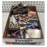 Box of Mixed Sports Cards