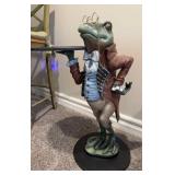 Butler Table 33 inches tall (has Small Damage)