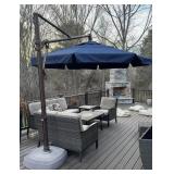 Large 10 Foot Treasure Garden Patio Umbrella