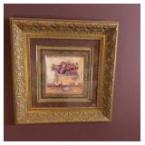 Set of 2 Framed Still life Fruit Basket Prints