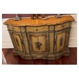 Painted Wood Buffet 19x57.5x36.5 inches tall