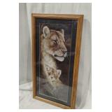 Framed Art Print 22x12