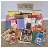 Misc Book Lot Assorted Subject Matter