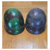 Vintage Military Helmet Liners (2)