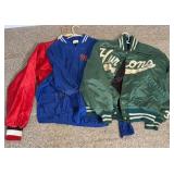 Group of Vintage Baseball Jackets