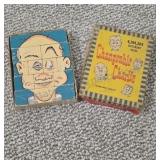 Vintage Changeable Charlie Face Changing Wooden