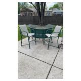 Patio Bar W/ 2 Chairs & 1 Stool