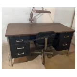 Office Desk w/Chair (In basement, Buyer removes)