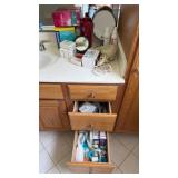 Contents of Bathroom Counter & Drawers