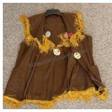 Vintage NCHA Fringe Vest Patch on back