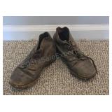 Antique Leather Shoes Toe to Heel aprox  9"