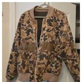 Camouflage Jacket  No sizing, estimating Lg
