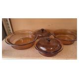 Visionware Glass Casseroles