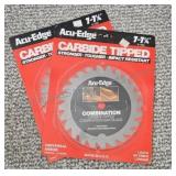 Acu-Edge 7-1/4" Combination Carbide Tipped Saw