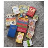 Group of puzzle books & more
