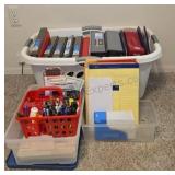 Office Lot-Binders, Pens, Paper, Envelopes, &