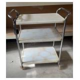 Vintage caddy 16.5x27x30inches tall Aprox.