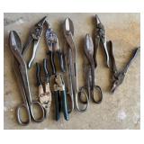 Union Metal Workers Group of Tin Snips & Sheers