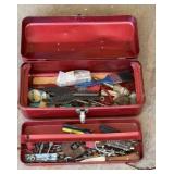 Toolbox with contents