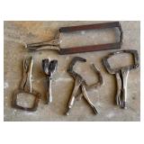 Various Vise Griip Brand Modified Clamps