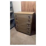 5 Drawer Dresser 20x36x46.5 inches tall