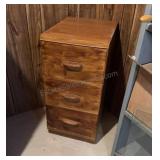 3 Drawer Wood Cabinet 15x20x31 inches tall