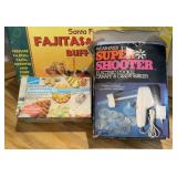 Fajita Buffet & Electric cookie/candy maker