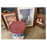 Misc home decor & vintage Tin