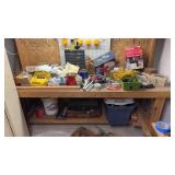 Basement Work Bench Contents