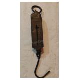 Vintage Hanging Spring Balance Scale