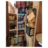Basement Closet Area Contents