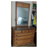 Dresser with Mirror