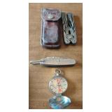 Compass, Pocket Knife and More