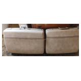 Vintage Socialite Hard Cover Suit Cases