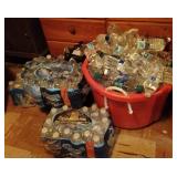 Large Lot of Bottles of Water -Dates not verified