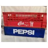 Pepsi and Elias Brothers Crates 6x19x13