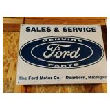 Ford Parts Metal Sign 13x18