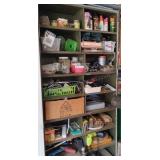 Garage Shelving Area Contents