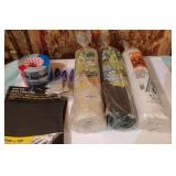 Plastic Sheeting, Sand Paper and More