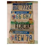 Michigan License Plates