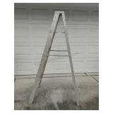 Folding Aluminum Ladder 68in