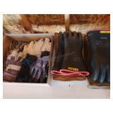 Industrial, Assorted Work Gloves