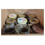 Box of Pint Size Mason Jars-Ball, Atlas, Kerr