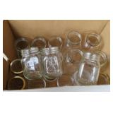 Box of Assorted Mason Jars-Ball, Mom