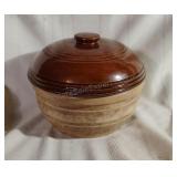 Vintage Watt Oven Ware USA Pottery Bean Pot