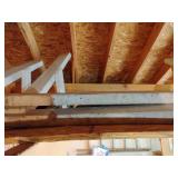 Saw Horses in Rafters
