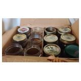 Box of Assorted Pint  Jars - Mason, Ball, Kerr