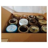 Box of Assorted Pint Mason Jars-Ball, Kerr