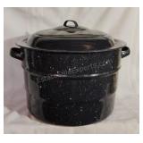 Large Enameled Canning Pot
