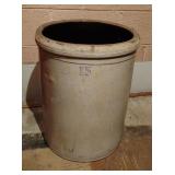 Large No 15 Stoneware Crock